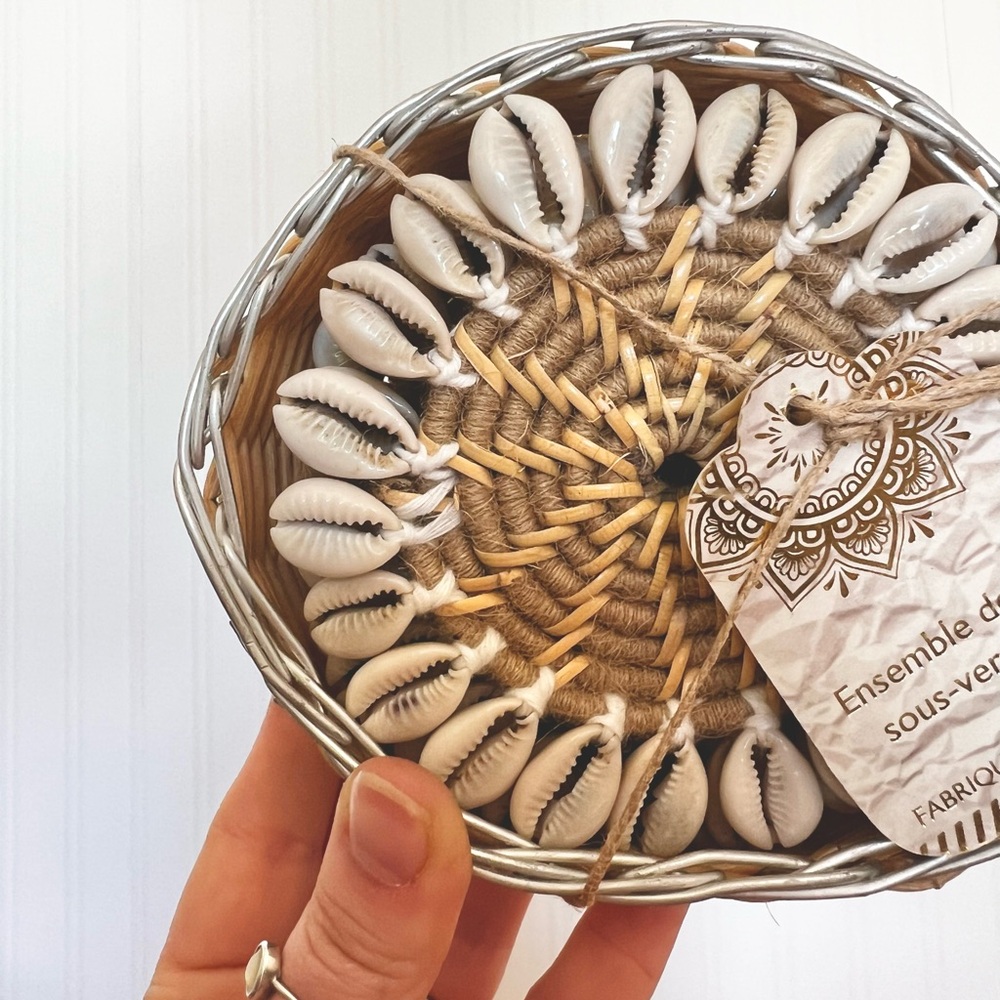 Shell coasters